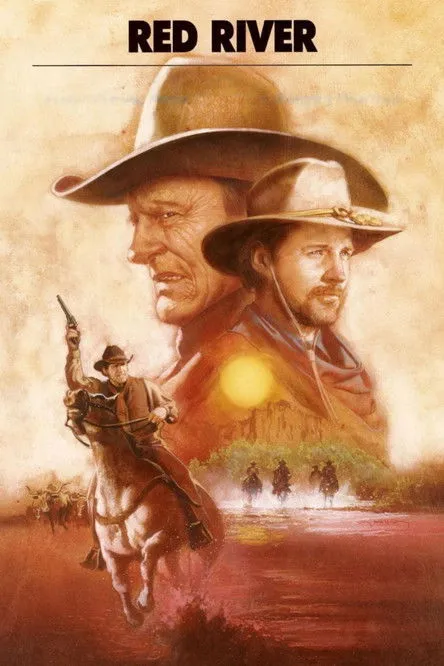 John Wayne interpreta a Thomas Dunson en Río Rojo