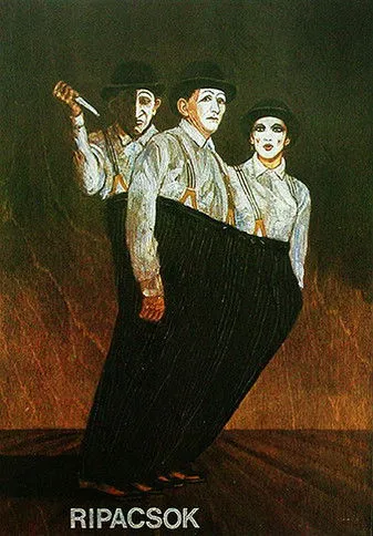 Margitai Ági interpreta a Klári, Ede felesége en Ripacsok