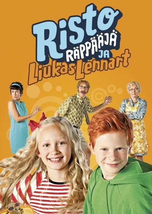 Póster de Risto Räppääjä ja liukas Lennart