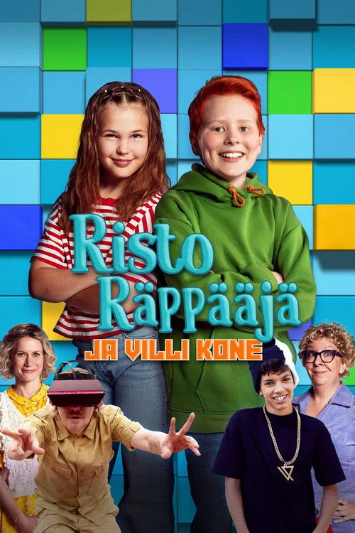 Póster de Risto Räppääjä ja villi kone