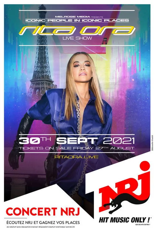 Rita Ora interpreta a Herself en Rita Ora at the Eiffel Tower