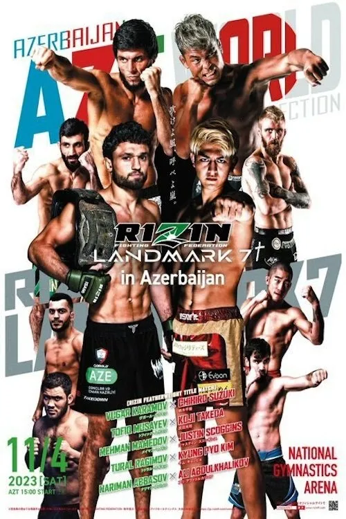 Póster de RIZIN Landmark 7 in Azerbaijan