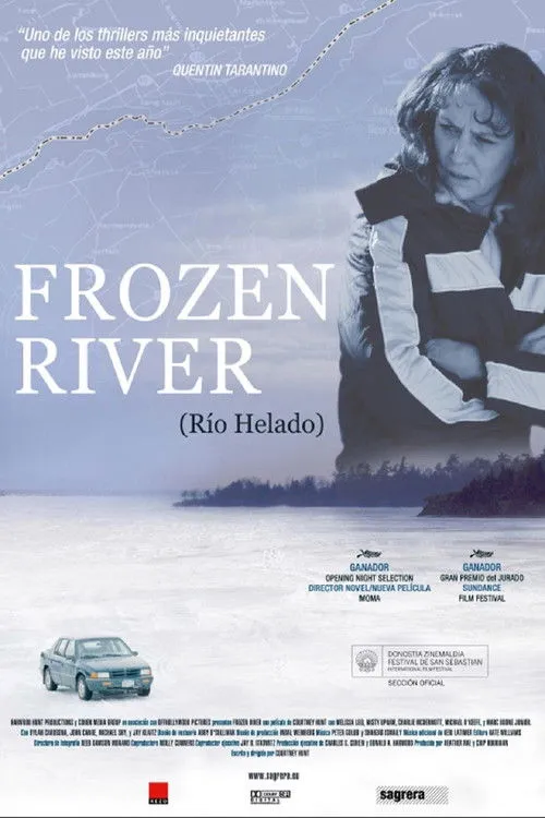 Póster de Río helado