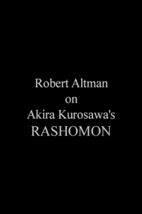 Robert Altman interpreta a Self en Robert Altman on 'Rashomon'