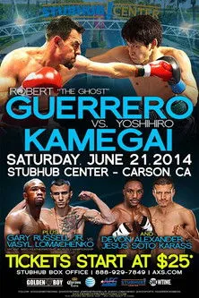 Póster de Robert Guerrero vs. Yoshihiro Kamegai