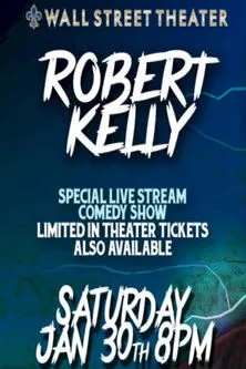 Póster de Robert Kelly: Live at Wall Street Theater