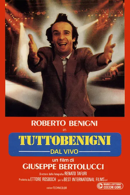 Póster de la película Roberto Benigni: Tuttobenigni