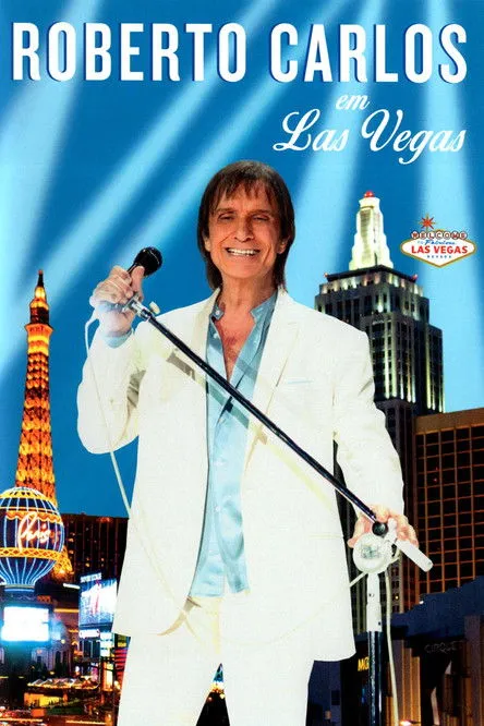 Póster de Roberto Carlos em Las Vegas