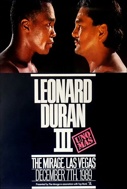 Póster de la película Roberto Duran vs. Sugar Ray Leonard III