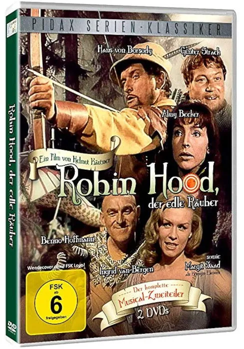 Portada de Robin Hood, der edle Räuber