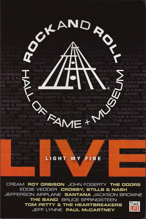 Póster de Rock and Roll Hall of Fame Live - Light My Fire