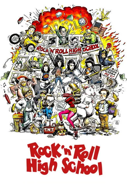 Póster de la película Rock 'n' Roll High School