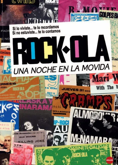 Póster de Rock-Ola, una noche en la Movida