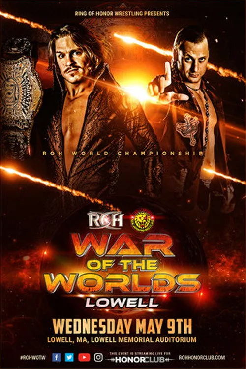 Brett Giehl? interpreta a Dalton Castle en ROH & NJPW: War of The Worlds - Lowell