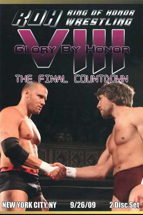 Póster de ROH: Glory By Honor VIII - The Final Countdown