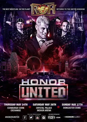 Póster de ROH: Honor United - London