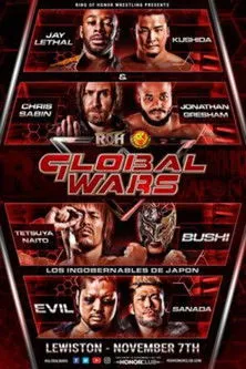 Brian Milonas interpreta a Brian Milonas en ROH & NJPW: Global Wars - Lewiston