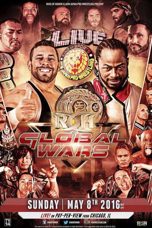 Póster de ROH & NJPW: Global Wars