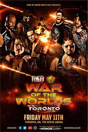 Hiromu Takahashi interpreta a Hiromu Takahashi en ROH & NJPW: War of The Worlds - Toronto