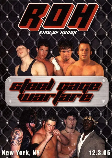 Póster de ROH: Steel Cage Warfare