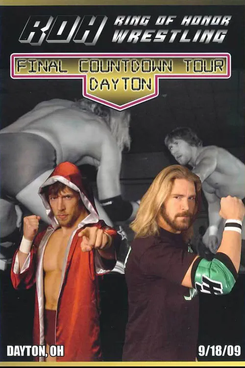 Póster de ROH: The Final Countdown Tour - Dayton