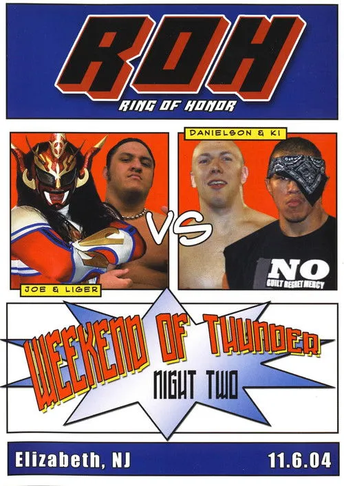 Póster de ROH: Weekend of Thunder - Night 2