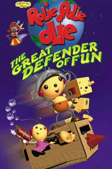 Póster de Rolie Polie Olie y su famila, la película: el gran defensor de la diversión