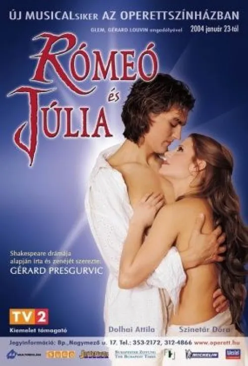 Dóra Szinetár interpreta a Júlia en Rómeó és Júlia - musical