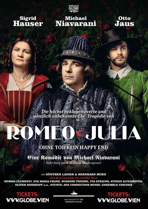 Oliver Rosskopf interpreta a Capitano Levantino / Junger Romeo en Romeo & Julia: Ohne Tod kein Happy End