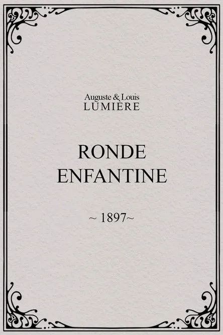 Andrée Lumière interpreta a Herself en Ronde enfantine
