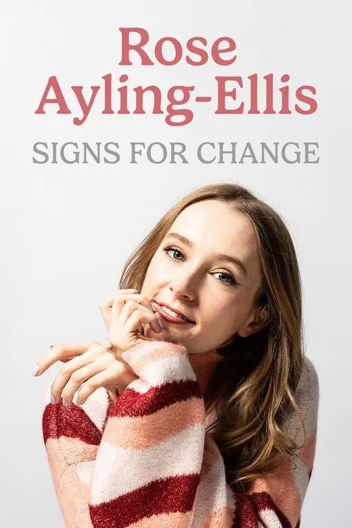 Rose Ayling-Ellis interpreta a Self - Presenter en Rose Ayling-Ellis: Signs for Change