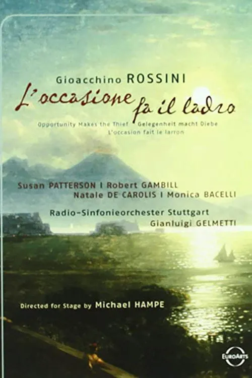 Gianluigi Gelmetti interpreta a Conductor en Rossini: L'Occasione Fa Il Ladro