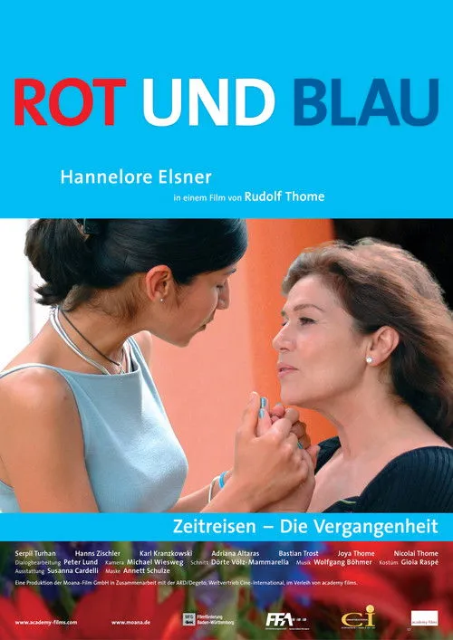 Póster de Rot und blau