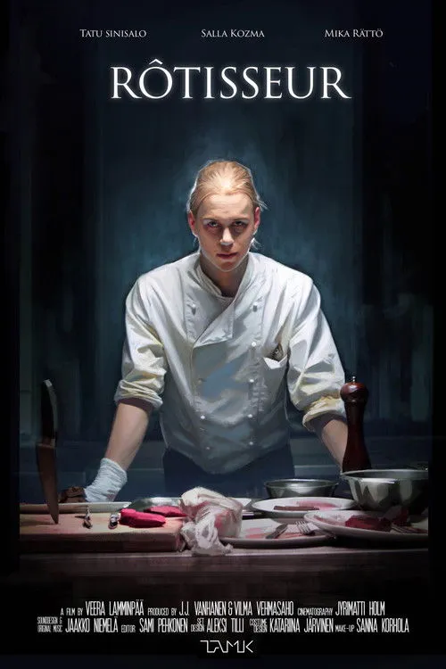 Mika Melender interpreta a Le Patron en Rôtisseur