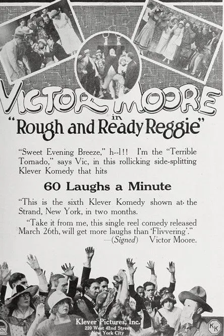 Victor Moore interpreta a Reggie en Rough and Ready Reggie