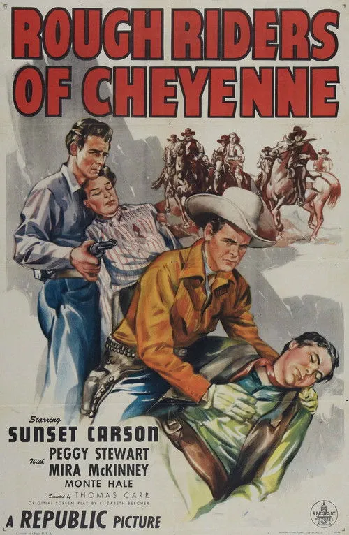 Póster de la película Rough Riders of Cheyenne