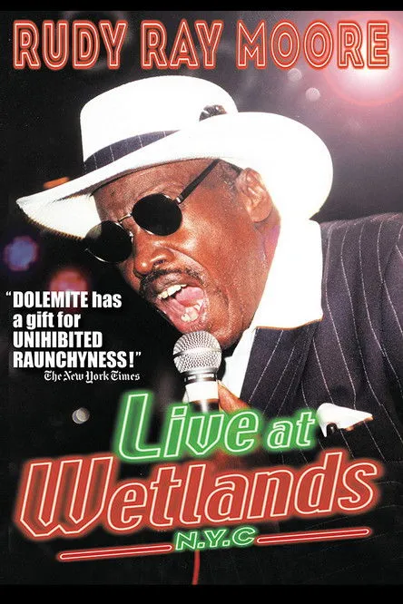 Póster de Rudy Ray Moore: Live at Wetlands: N.Y.C.