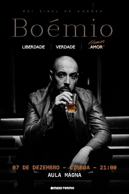 Póster de Rui Sinel de Cordes: Boémio - Aula Magna