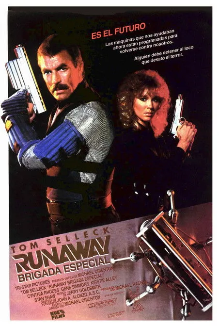 Tom Selleck interpreta a Jack R. Ramsay en Runaway: Brigada especial