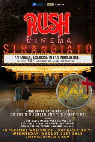 Póster de RUSH: Cinema Strangiato 2019