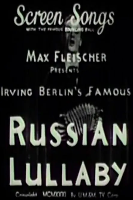 Arthur Tracy interpreta a The Street Singer en Russian Lullaby