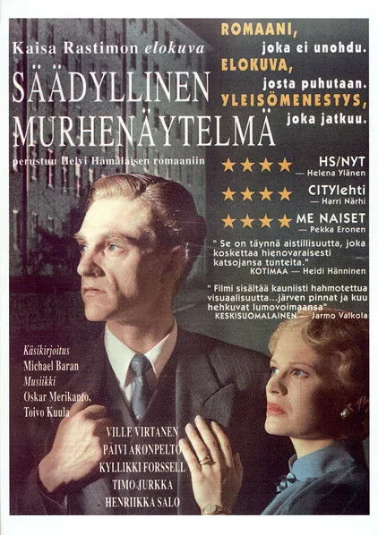Póster de Säädyllinen murhenäytelmä