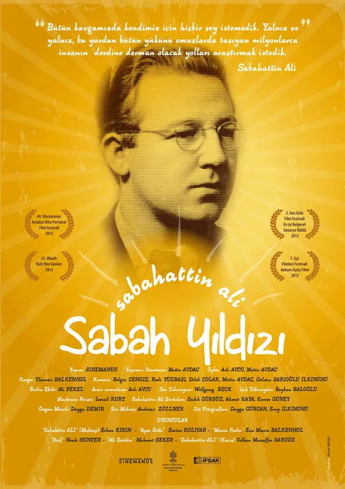 Portada de Sabahattin Ali: Sabah Yıldızı