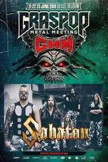 Joakim Brodén interpreta a  en Sabaton: Graspop