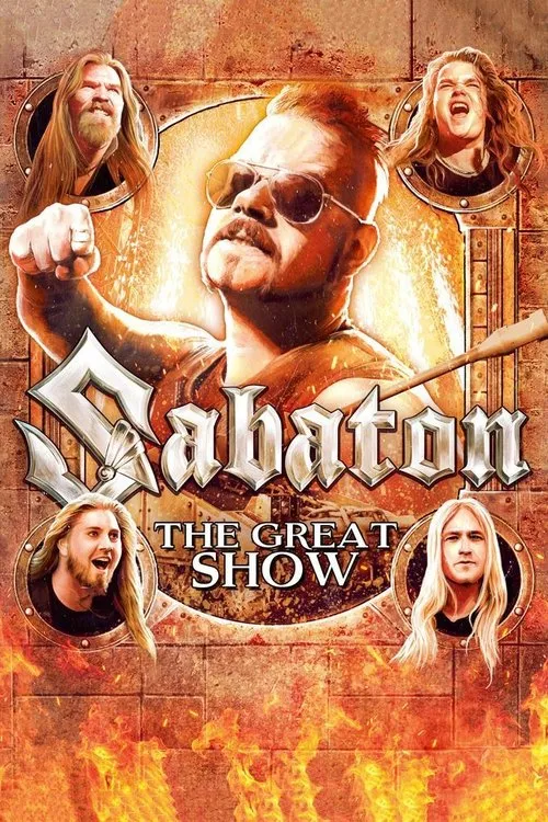 Pär Sundström interpreta a E-Bass en Sabaton - The Great Show