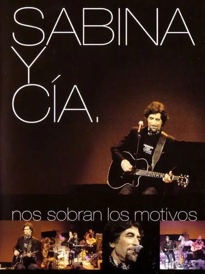 Póster de Sabina y CIA: Nos sobran los motivos