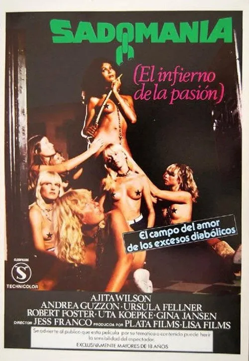 Portada de Sadomanía (El infierno de la pasión)