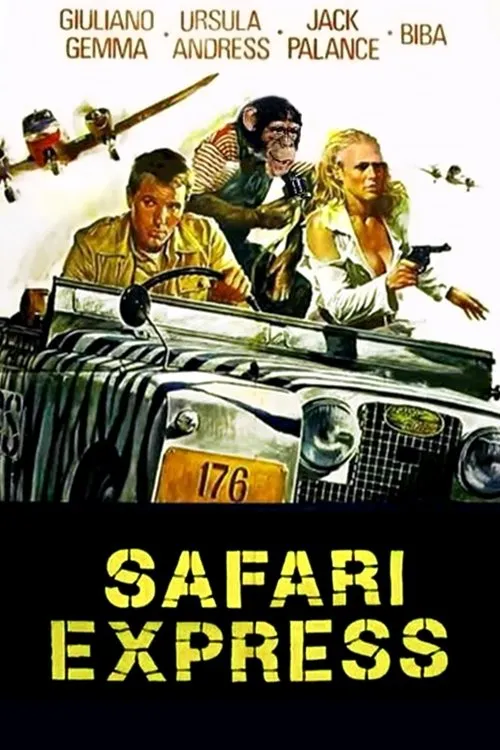 Giuseppe Maffioli interpreta a Peter Gasperini en Safari express