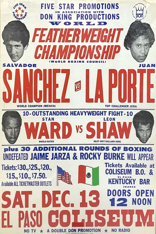 Salvador Sánchez interpreta a  en Salvador Sanchez vs. Juan Laporte