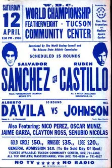 Salvador Sánchez interpreta a  en Salvador Sanchez vs. Ruben Castillo